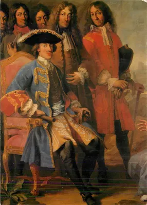 Schleissheim, Novo Castelo — Jacopo Amigoni, 1675-1752, retrato do príncipe Max Emanuel recebendo os embaixadores otomanos — Deutscher Kunstverlag, München