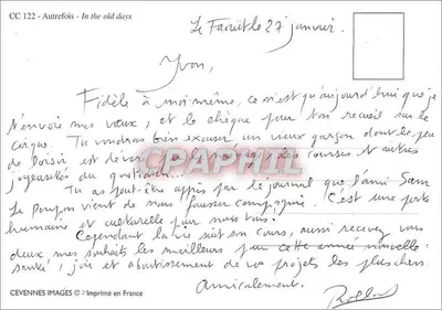 Serviço da Correio por Carro a Cavalo — Serviço da Correio por Carro a Cavalo — Verso