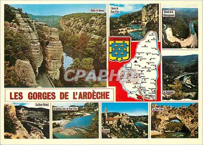 As Gorges da Ardèche — Vivarais — Edições da França