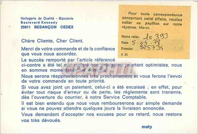 Besançon — Capital da Relógio Francês — Graphil — Verso