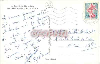 Stella-Plage — Pas-de-Calais — F. Gambier, Editor de Fotografias — Verso