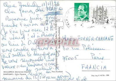 Santanyi "Cala Figuera" — widok portu — Wydawnictwo Palma — Rewers