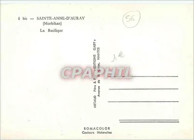 Sainte-Anne-d'Auray — Bazylika — Wydawnictwo Gaby — Rewers
