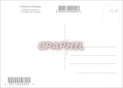 Retagne — Primavera na Bretanha — Edições de Arte Jos. E. Docteur, n° 9911805004 — Verso