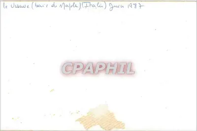 Wulkan Wésy (zatoka Neapolu) — Włochy — Rewers
