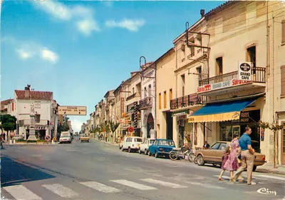 Le Boulogne (Pirineus-Orientais) — A grande rua — Impressor Combier