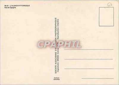 Gniazdo kruków — Piekliwa Alzacja — Société alsacienne d'expansion photographique, Calmar (R) — Rewers