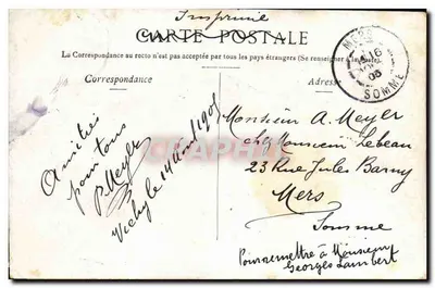 Vichy — IL TEATRO — Sterck & Cie, Parigi — Verso