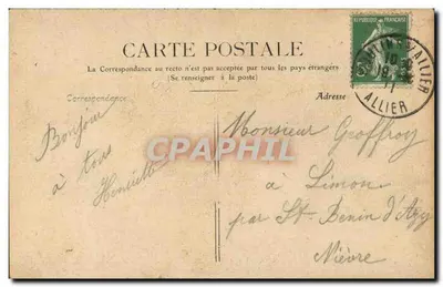 Moulin — Um canto do Velho Moulin — Fot. W. Warpâr, Moulins — Verso