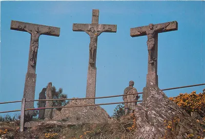Callac en Plumelec — Jesus crucificado