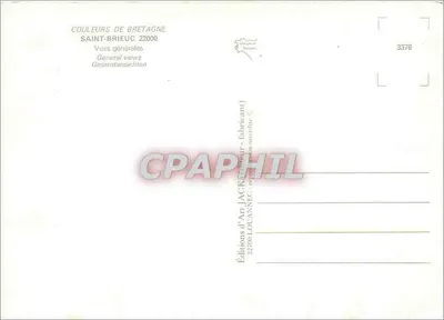 Saint-Brieuc — viste generali — Edizioni d'Arte Jack Louanne — Verso