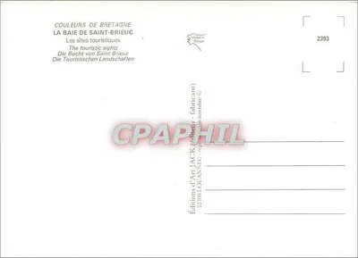 Zatoka Saint-Brieuc — Brezagne — Wydawnictwo Art JACK — Rewers