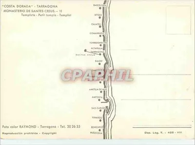 Klasztor Santes Creus — Costa Dorada — Tarragone — Rewers