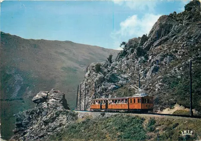 Train du col de la Rhune — La Rhune (altitude 950 m) — Éditions Diplôme Mexichrome