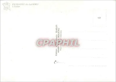 Ocean — PAYSAGES des LANDES — Wydawnictwo Art GUELFi — Rewers