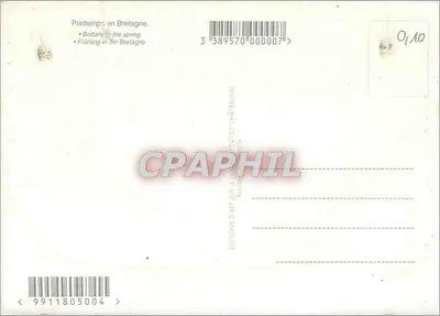 Primavera en Bretaña — Ediciones de Arte Jos Le Doulcet — n° 38957000007 — Reverso