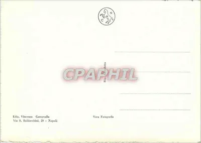 Capri - Villa S. Michele — widok z wejścia i ogrodu — Rewers