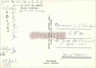 Dom z dachem z siana - W kraju Monts, Vendée - Wydawnictwo Gaby, Nantes — Rewers