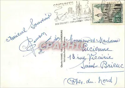 Brzeg Goury — La Hague do Jobourg — Charles Hamel, wydawca — Rewers