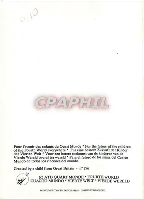 Rodzina Narodzenia — scena podróży — ATD QUART MONDE n°296 — Rewers