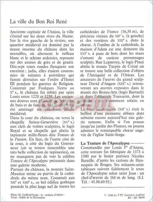 Angers — La ciudad medieval — VPC Larousse Laffont n° R1-15-0650 — Reverso