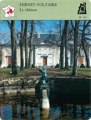 Ferney-Voltaire — O castelo — VPC Larousse Laffont R1-04-0126