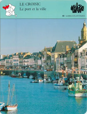 Le Croisic — O porto e a cidade — VPC Larmoise Laffont