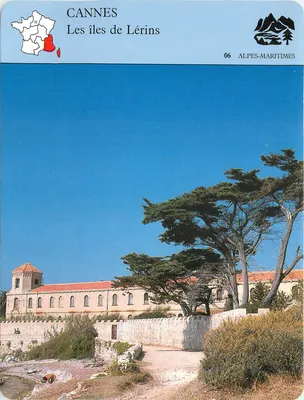 CANNES — As ilhas de Lérins — ALPES-MARITIMES 06