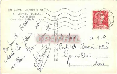 Desvres — Fábrica de Cimentos Franceses — Edição Mage — Verso
