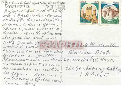 Wenecja — Widok panoramyczny i zabytki — Rotal Sele — Rewers