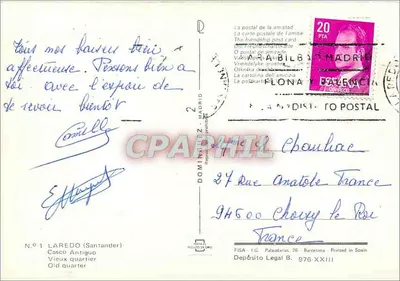 Laredo (Santander) — Velho bairro — FISA - I.G. Palaudarias, 26 - Barcelona - Impresso na Espanha — Verso