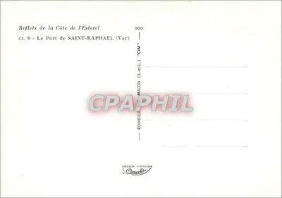 Port Saint-Raphaël — Wybrzeże Azorów — Wydawca Combier-Macon — Rewers