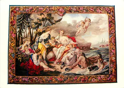 O Sequestro de Europa — Aubusson — Coleção Maxime Fougerol