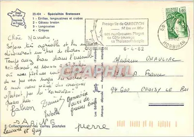 Specjalności bretońskie — Wydawca Jean, nr 2 — Rewers
