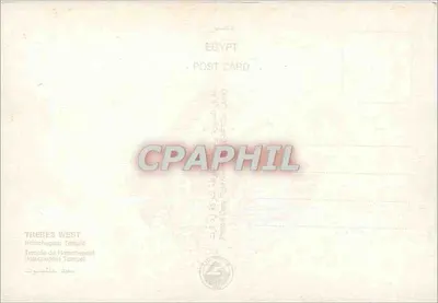 Tebas Oeste — Templo de Hatshepsut — Editor desconhecido, número de série não visível — Verso