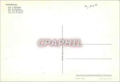 Plaża w Hendaye — Fuenterrabia — wydawca NATILLA, nr 134-1963 — Rewers