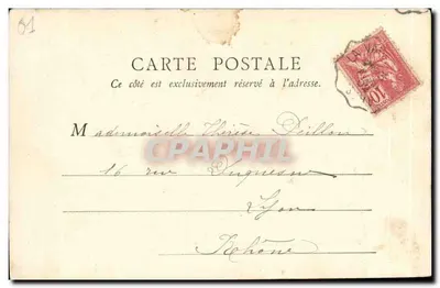 Okolice Saint-Claude — A la Faucille — Raoul Chepouis, wyd. — Rewers