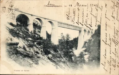 Viaduto de Syam — Champagnole — editor desconhecido, número de série não visível
