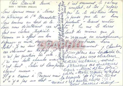 Nevers (Nièvre) — Pamiątka — Rewers