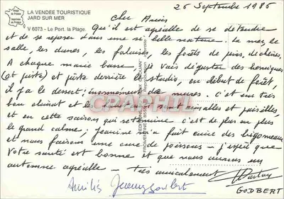 JARD sur MER — Férias na VENDÉE — Éditions FRONTEMEN — Verso