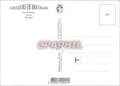 Fou de Bassan — Bretagne — Wydawnictwo Louannec — Rewers