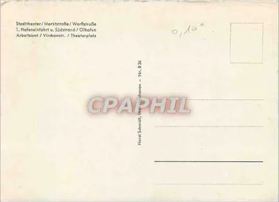 Wilhelmshaven — Grüss vom Nordseebad Wilhelmshaven — éditeur non visible — Rewers
