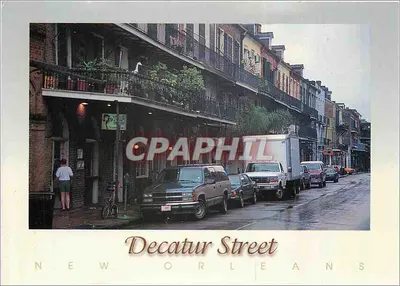Decatur Street — Nova Orleans, Louisiana — Terrell Publishing Co. n° PF-9