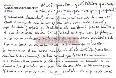 Saint-Clement-des-Baleines — farol — Verso