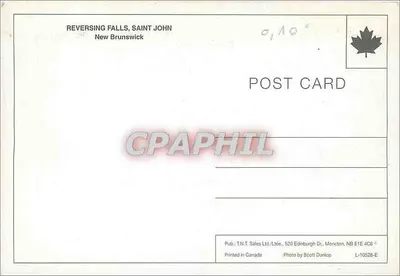 Cascata Reversing, Saint John — Nova Brunswick — T.N.T. Sales Ltd./Ltee. — Verso