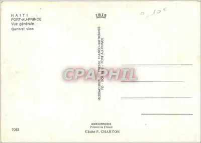 Port-au-Prince — Algemene uitzicht — Messageries Franco-Haïtiennes — Achterkant