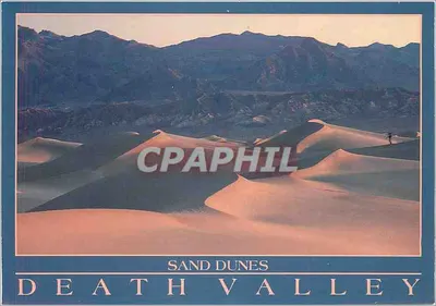 Dunas de areia — Death Valley — Publicado por Peak Productions, PA