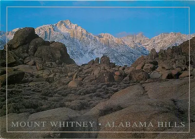 Monte Whitney • Alabama Hills — Publicado por Peak Productions