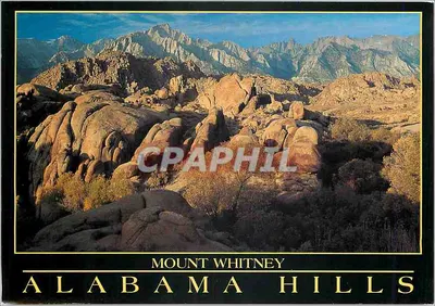 Monte Whitney — Alabama Hills — Publicado por Peak Card Productions
