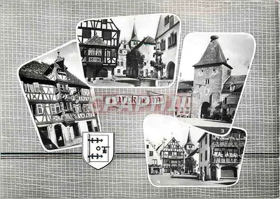 Turckheim — vista panorâmica — Edições de Estrasburgo